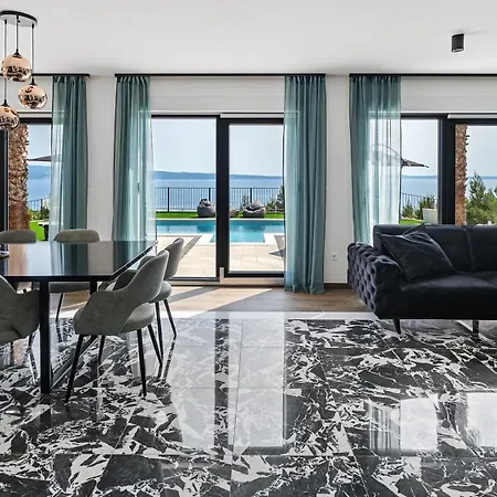 Villa El Capitano Private Seaview Retreat Near Split Podstrana