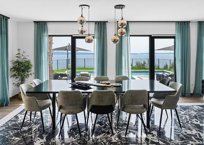 Villa El Capitano Private Seaview Retreat Near Split Podstrana
