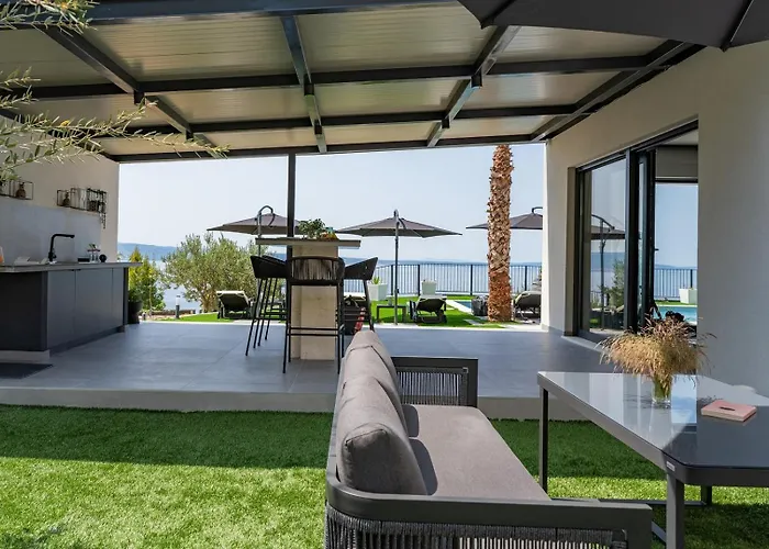Villa El Capitano Private Seaview Retreat Near Split *