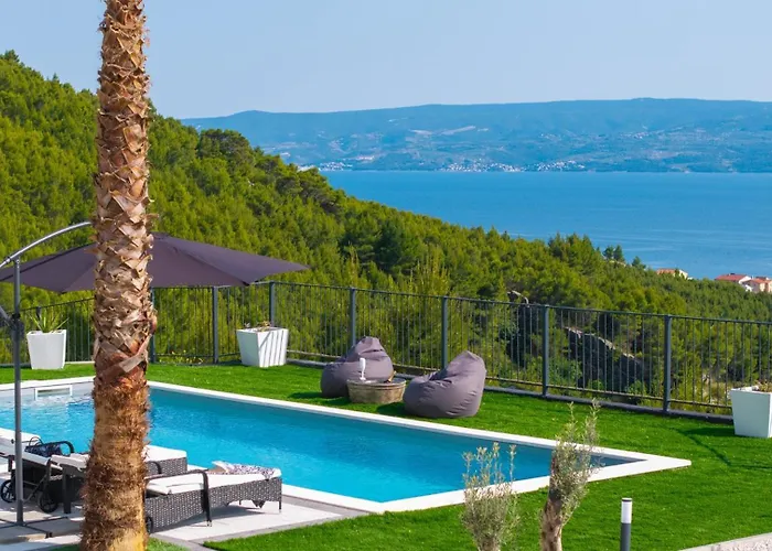 Villa El Capitano Private Seaview Retreat Near Split Podstrana